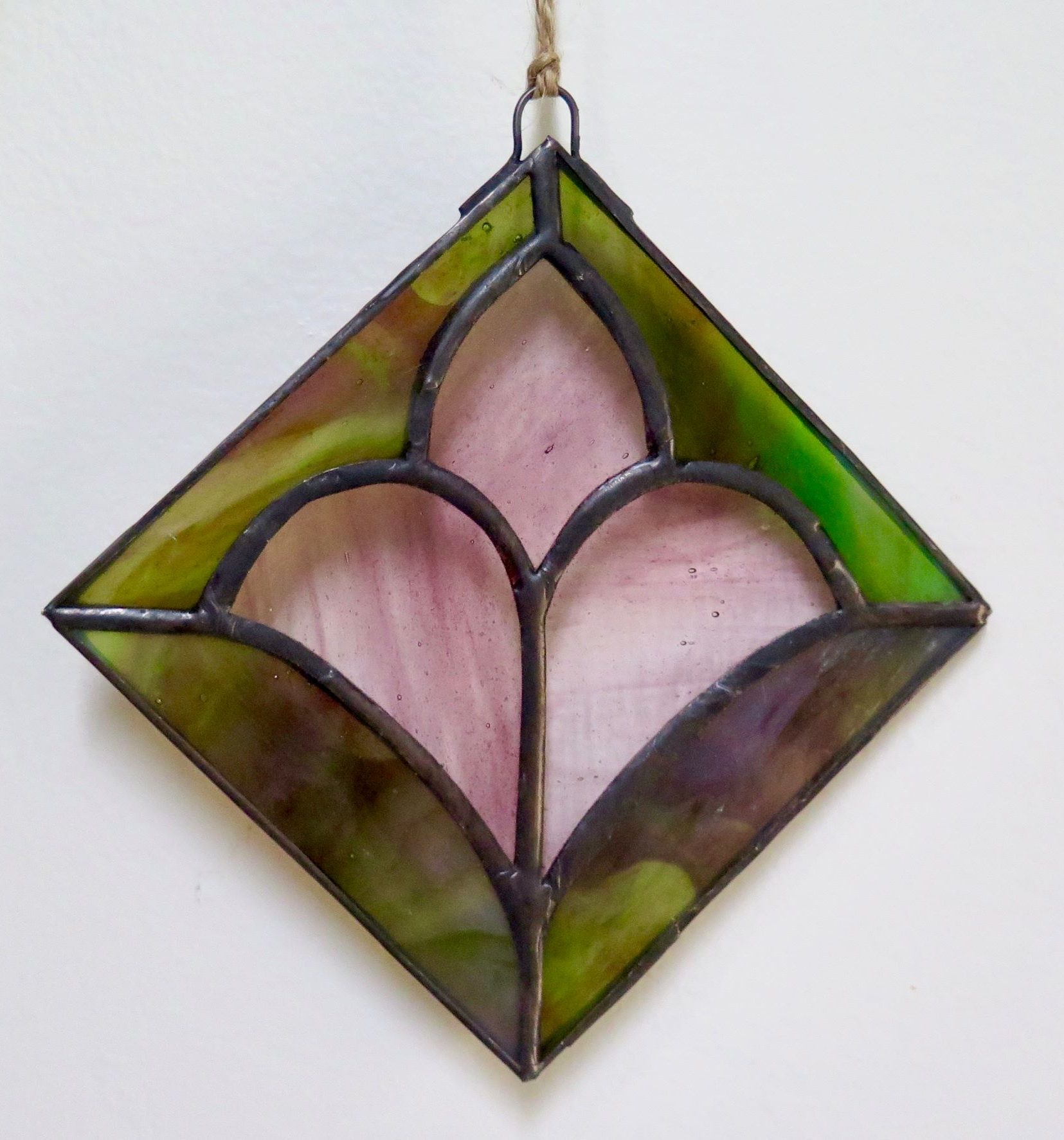Collage with Stained Glass