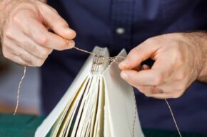 Bookbinding: Coptic Stitch