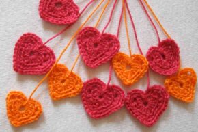 Art Installation Club: Crochet Hearts