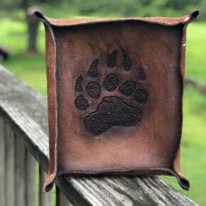 Leather Valet Tray