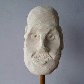 Art Crawl Series: Plaster Heads