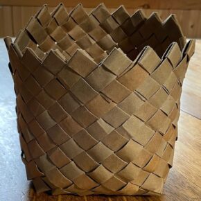 Paper Bag Basket