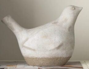 Minimalist Plaster Sculpture